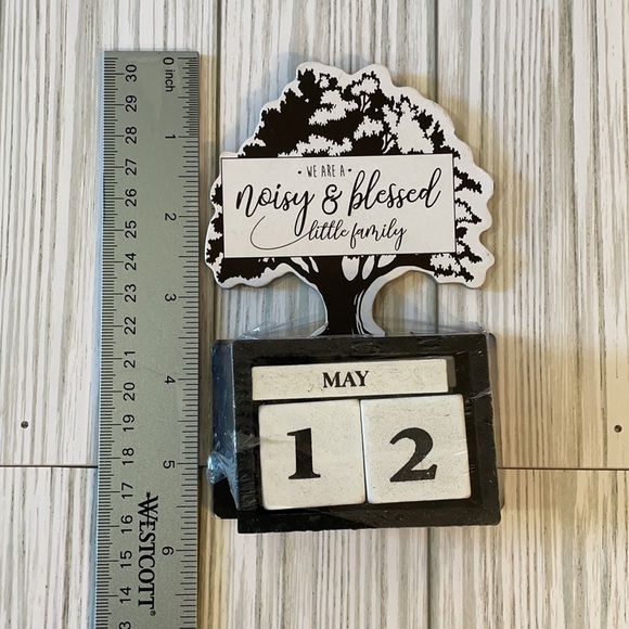 Home decor Calendar block - Picture 5 of 7